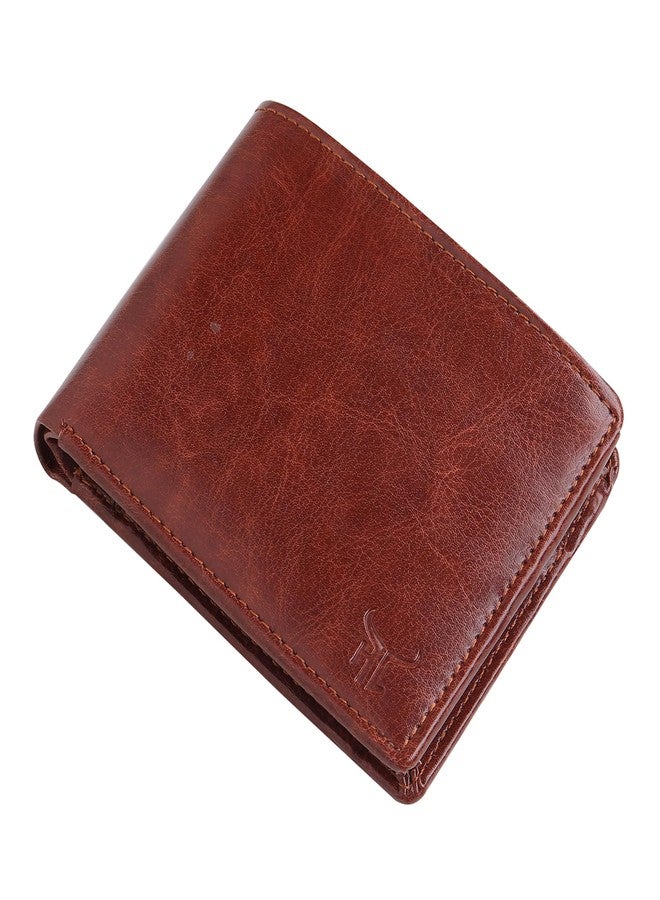 Highlark Premium & Exclusive PU Leather Wallet for Men I Slim & Compact Wallet I 7 Card Slots I 2 Currency Slots | 1 Coins Slots (D.Brown) - Image 5